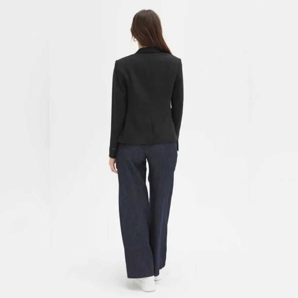 NEW-Danbury Mint Dark Blue Flare & Wide Leg Jeans - Picture 14 of 14
